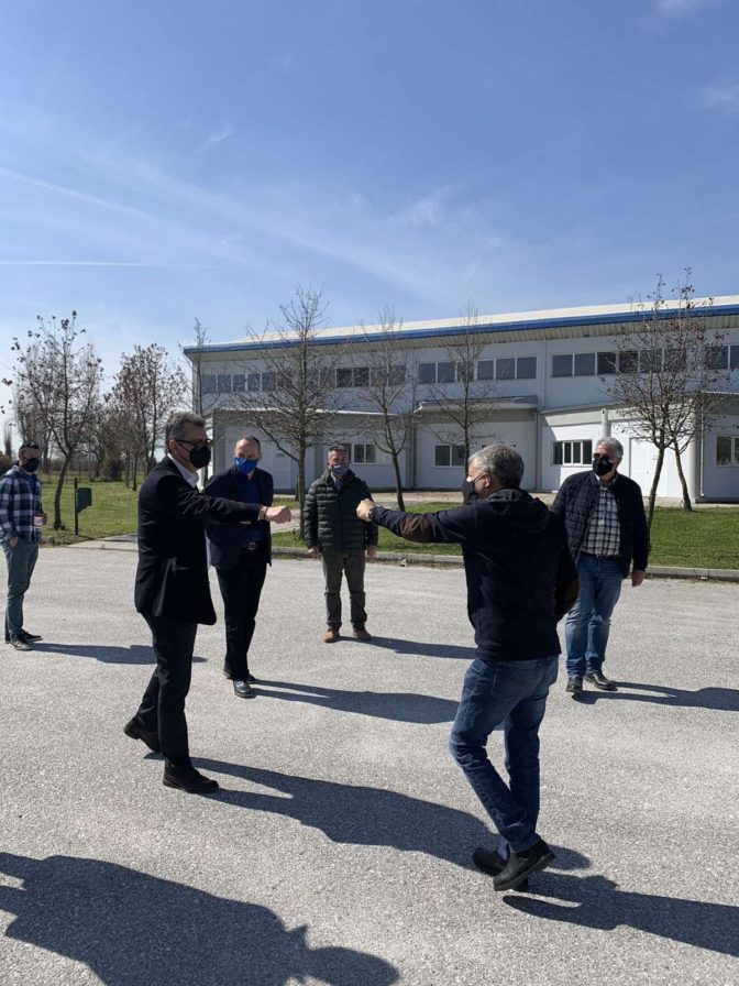 Τις σεισμόπληκτες περιοχές του Δήμου Παλαμά επισκέφθηκε ο Βουλευτής κ. Γιώργος Κωτσός