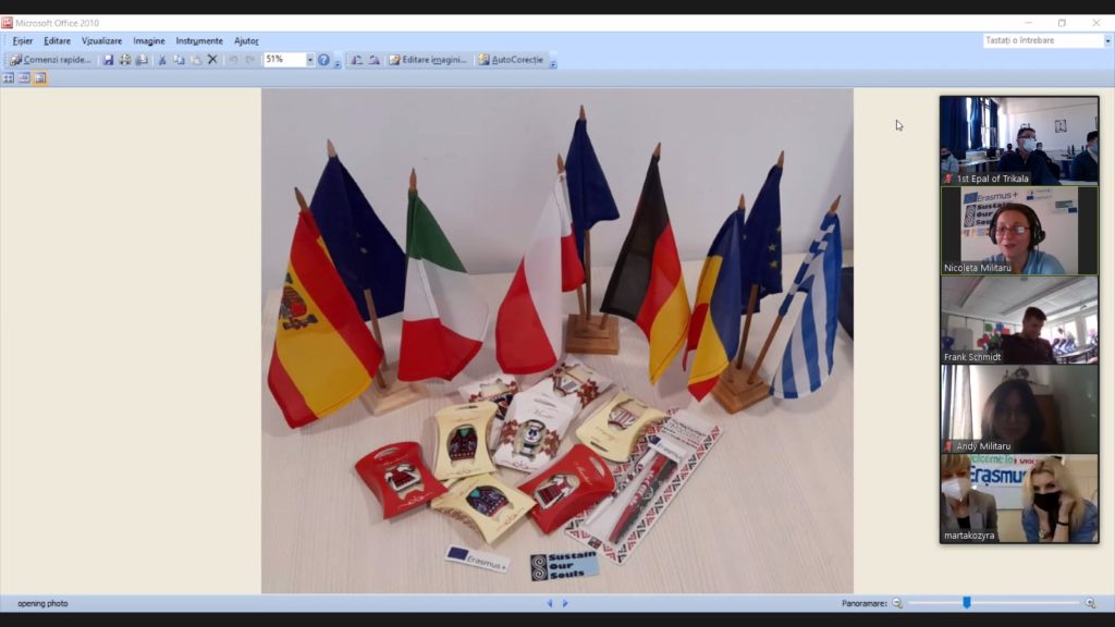 Το 1ο ΕΠΑΛ Τρικάλων σε εικονική συνάντηση στη Ρουμανία