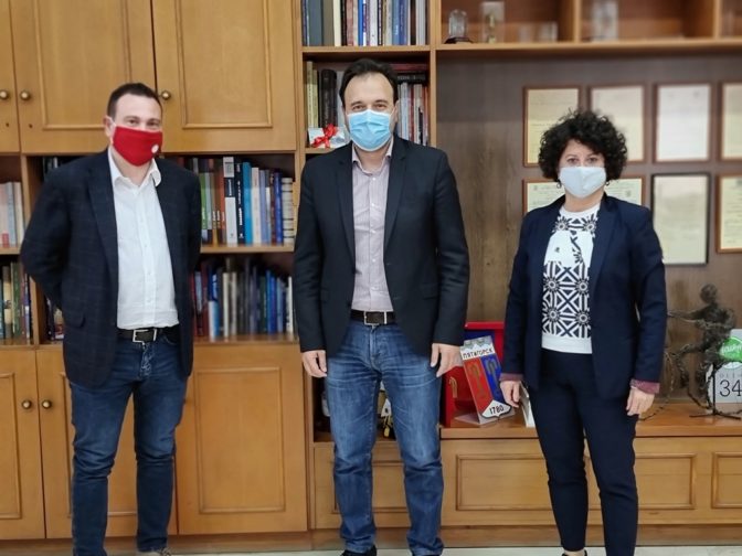 Συνεργασία Παπαστεργίου – Αϊβάζογλου ΑΟΤ για τρέχοντα θέματα του ΑΟΤ