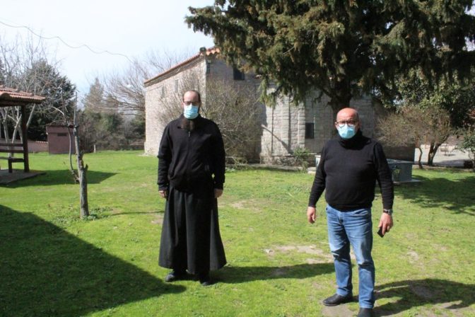 Επισκέψεις Δημάρχου Φαρκαδόνας σε μοναστήρια