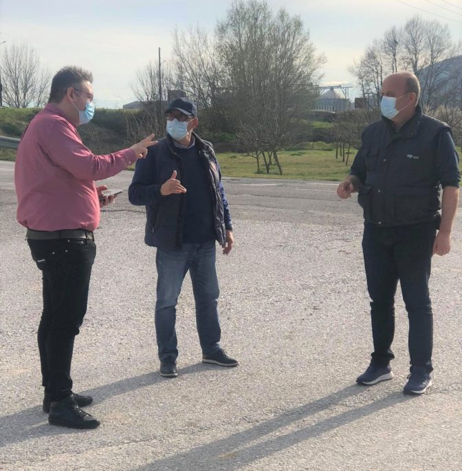 Τον Δήμο Φαρκαδόνας επισκέφθηκε ο Δήμαρχος Ωραιοκάστρου