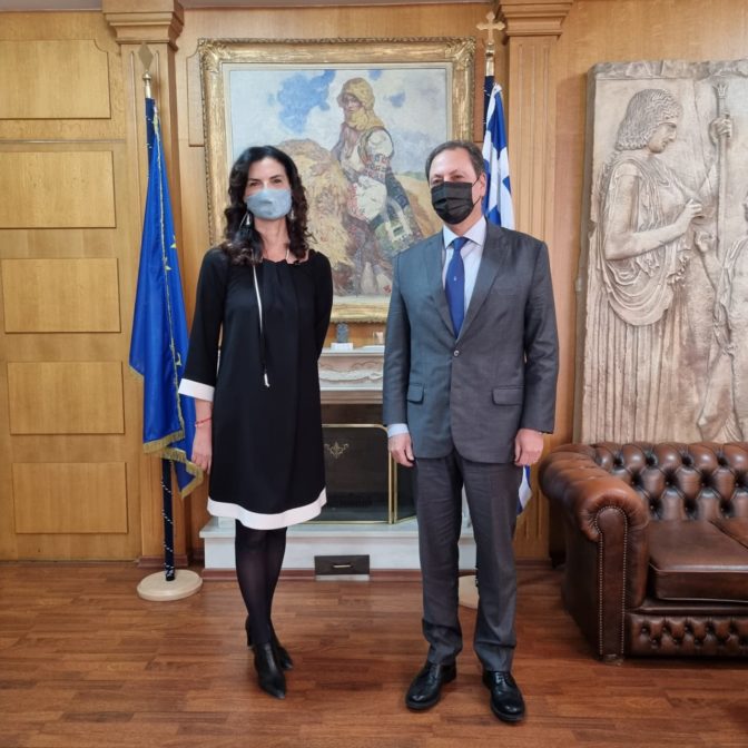 Η προστασία των μεσογειακών προϊόντων στην ατζέντα του ΥπΑΑΤ Σπ. Λιβανού