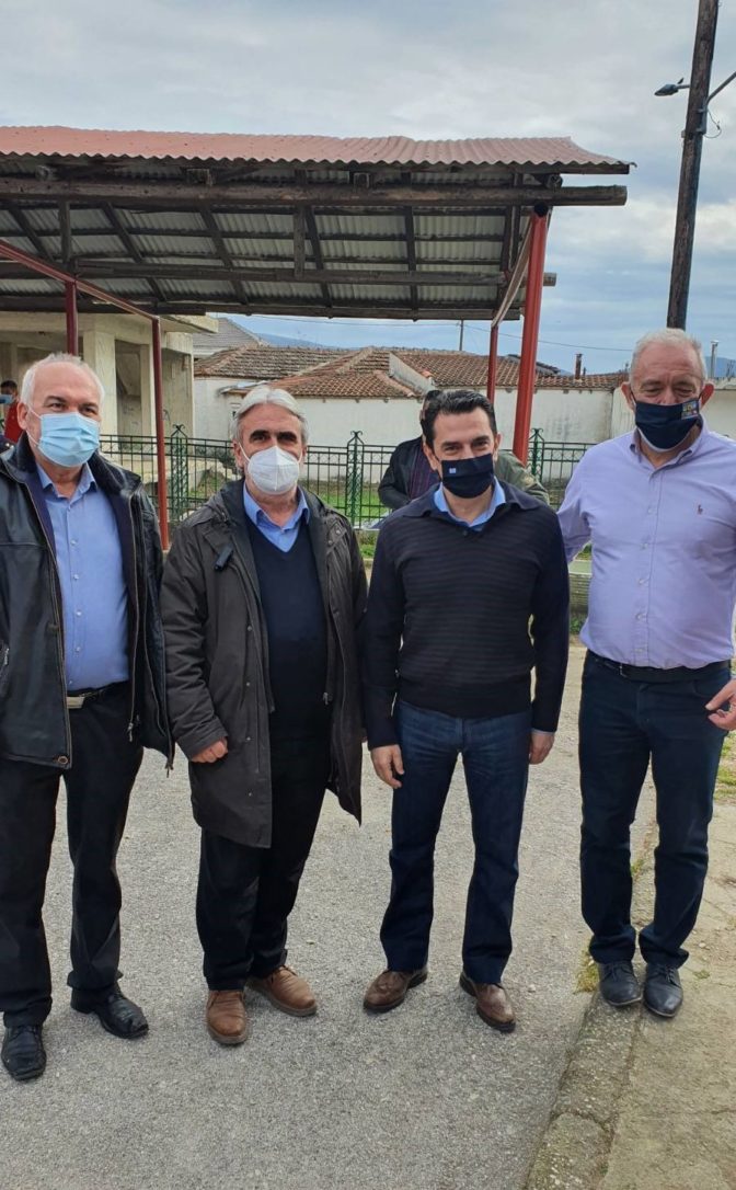 Στο πλευρό των σεισμόπληκτων του Δήμου Φαρκαδόνας το Επιμελητήριο Τρικάλων