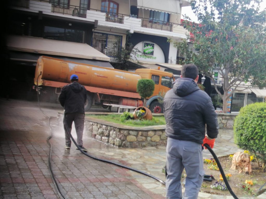 Μετέωρα: Συνεχίζεται η καθαριότητα των κοινόχρηστων χώρων