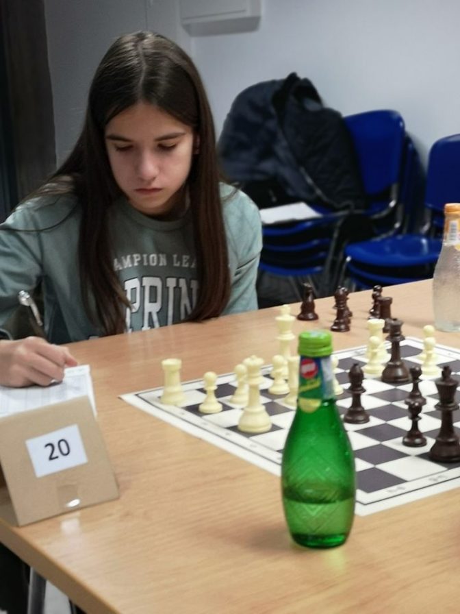 Πρωταθλήτρια Ελλάδος στο Μαθητικό Σκάκι η Βολιώτισσα Κωνσταντίνα Ραφτοπούλου
