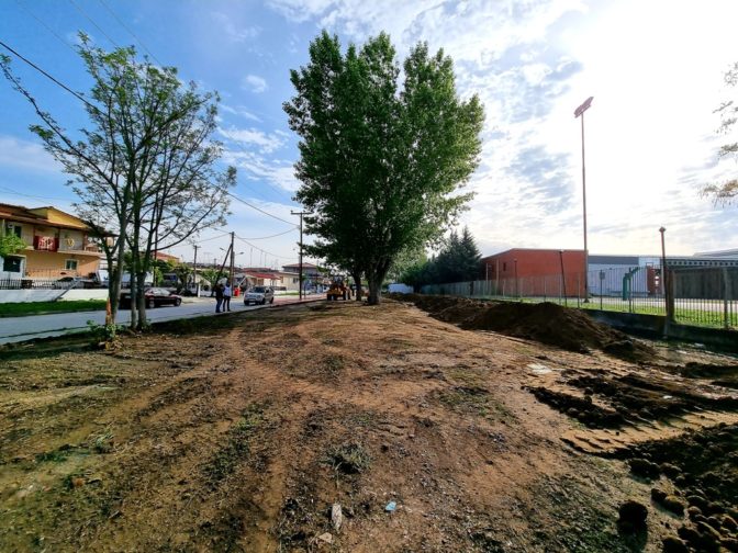 Τρίκαλα: Διαμόρφωση χώρου πρασίνου στον Πύργο
