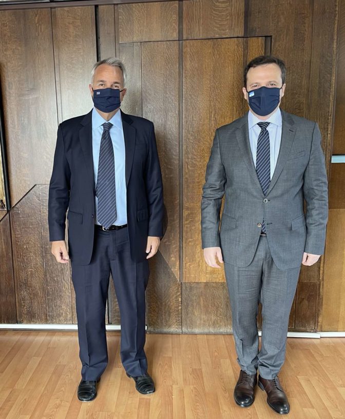 Συνάντηση εργασίας Θανάση Λιούτα – Μάκη Βορίδη
