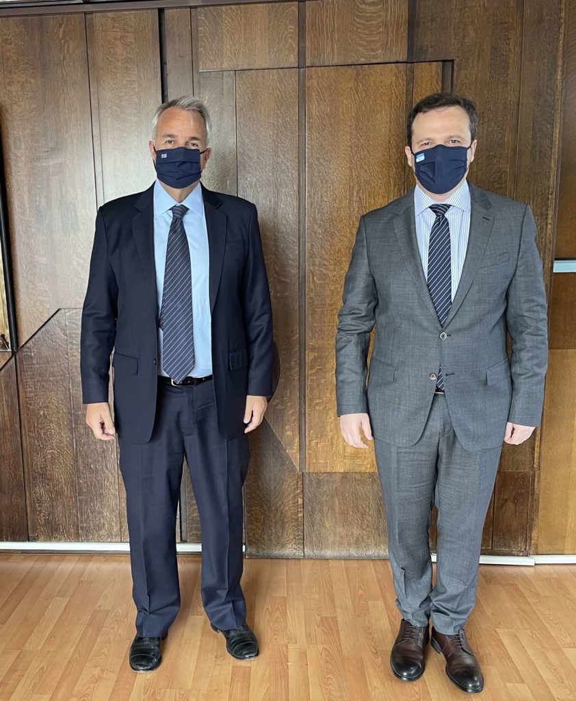 Συνάντηση εργασίας Θανάση Λιούτα – Μάκη Βορίδη