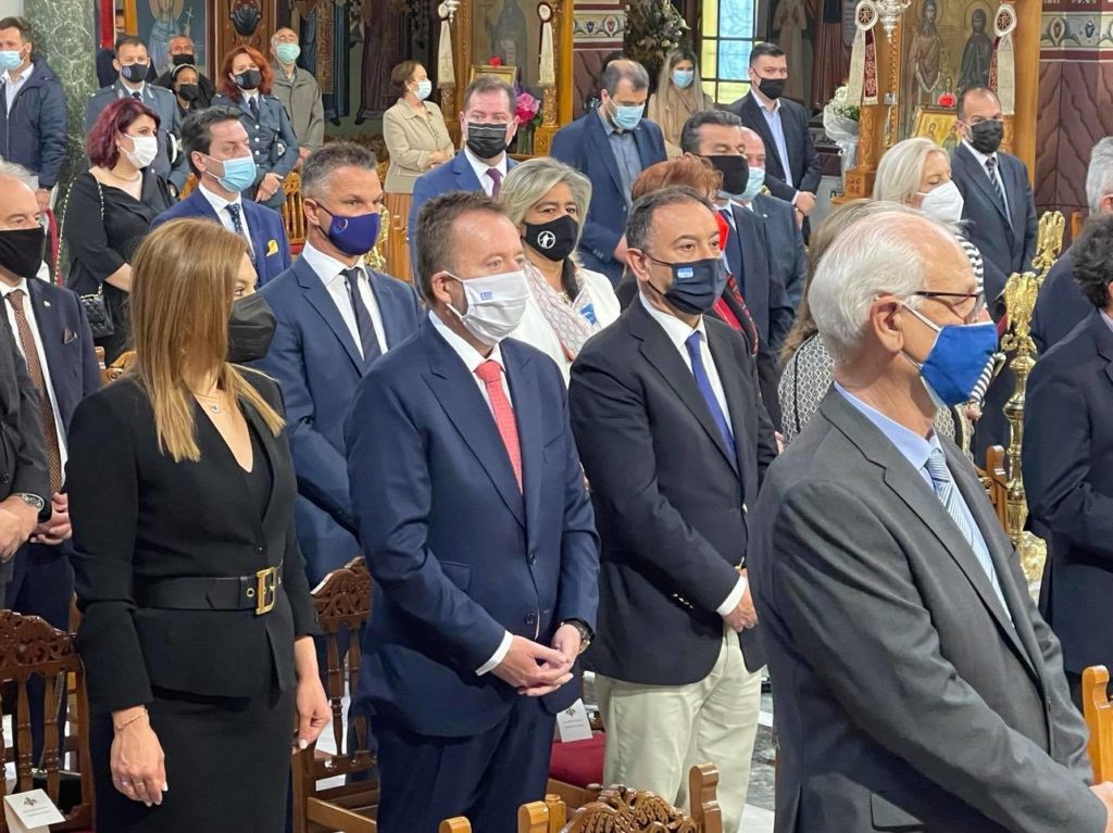 Κόκκαλης στον εορτασμό του Αγίου Αχιλλίου: Απαιτείται αλήθεια και ενότητα για να μην ξαναγυρίσουμε στα ίδια