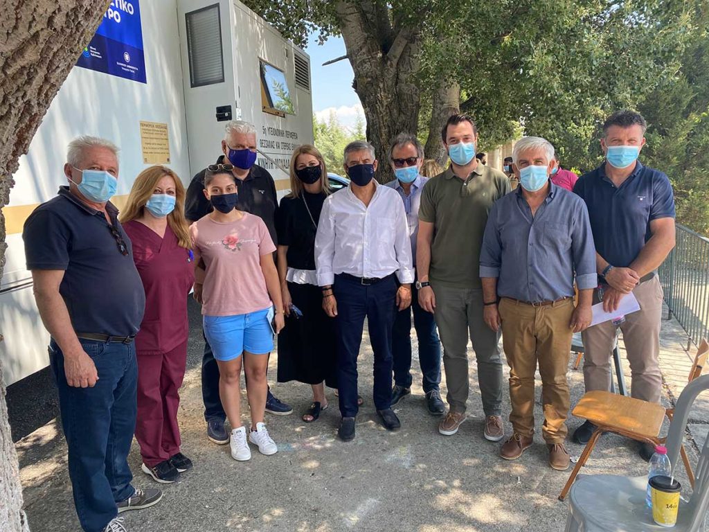 Εμβολιασμοί… παντού από την Περιφέρεια Θεσσαλίας