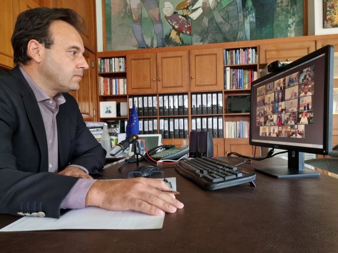 Δ. Παπαστεργίου: Θα δώσουμε τη μάχη γειτονιά - γειτονιά, για να πείσουμε τους συμπολίτες μας να εμβολιαστούν