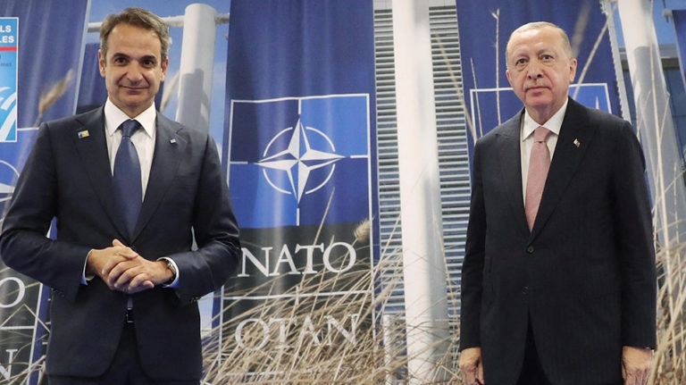 Σε θετικό κλίμα η συνομιλία των πρωθυπουργών, Κυριάκου Μητσοτάκη και Ρ.Τ. Ερντογάν