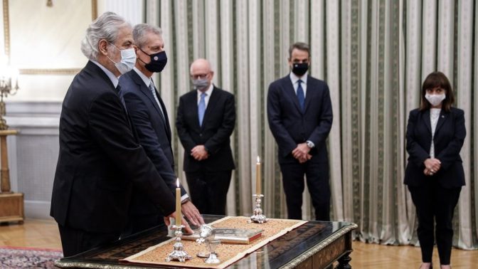 Σήμερα η ορκωμοσία στο υπουργείο Κλιματικής κρίσης & Πολιτικής Προστασίας