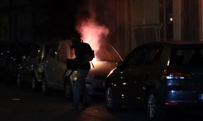 Επεισόδια έξω από σύνδεσμο του Παναθηναϊκού στα Κάτω Πατήσια. Δύο τραυματίες...