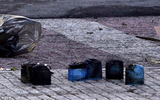 Εμπρηστική επίθεση με έξι γκαζάκια στην πρώην ΣΤ' ΔΟΥ Θεσσαλονίκης