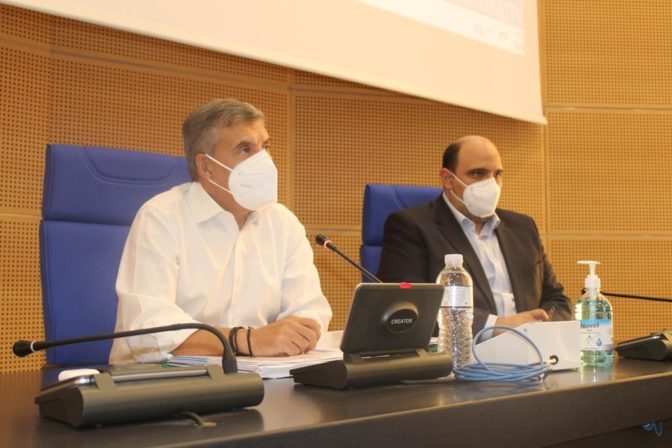 Σύσκεψη στη Λάρισα Αγοραστός – Τριαντόπουλος και Δήμαρχοι για τον Ιανό