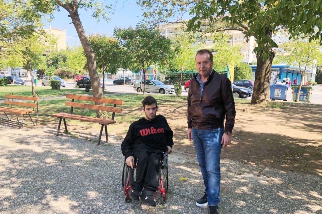 Στο πλευρό του Λαρισαίου τενίστα Ραφαήλ Πατρωνίδη ο Βασίλης Κόκκαλης