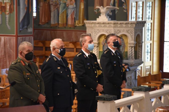 Εκδηλώσεις για τον εορτασμό της «Ημέρας της Αστυνομίας» και του Προστάτη του Σώματος Μεγαλομάρτυρα Αγίου Αρτεμίου