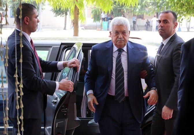 Συνάντηση στη Ραμάλα του Παλαιστίνιου προέδρου Μαχμούντ Αμπάς, με Ισραηλινή αντιπροσωπεία