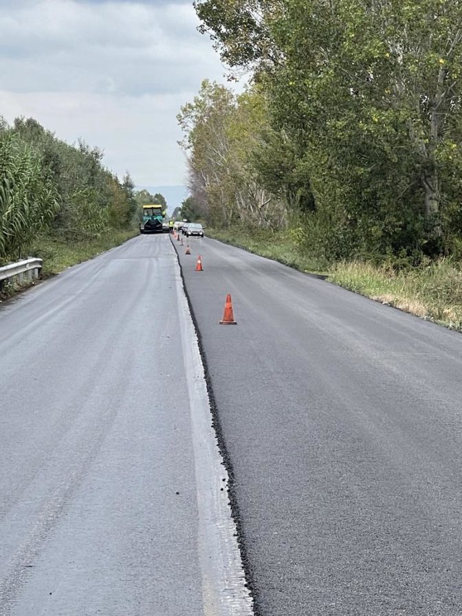 Το δρόμο Καρδίτσα - Τρίκαλα συντηρεί η Περιφέρεια Θεσσαλίας