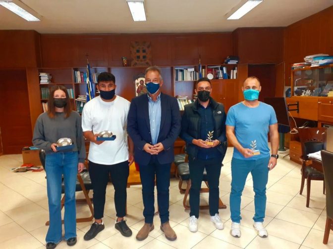 Χρ. Μιχαλάκης: Σταθερά στο πλευρό των αθλητών μας