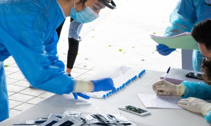 Αποτελέσματα μαζικής δειγματοληψίας (rapid tests) στη Θεσσαλία 24/10/2021
