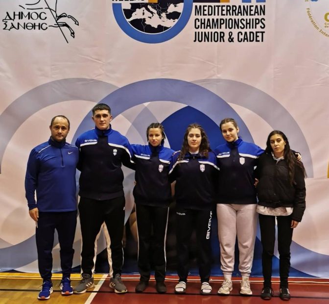 10 μετάλλια κατέκτησαν οι αθλητές του Α.Σ.Τ στο Βαλκανικό και Μεσογειακό πρωτάθλημα πάλης με την εθνική ομάδα