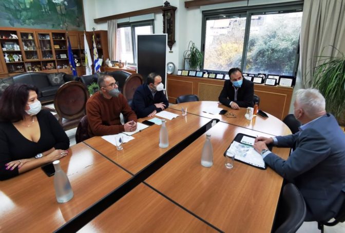 Στον Δήμαρχο Τρικκαίων εκπρόσωποι επαγγελματιών της περιοχής αρχαίας Κορίνθου