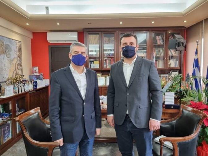 Στον Αγοραστό ο Λευτέρης Αβραμόπουλος για την Καλαμπάκα