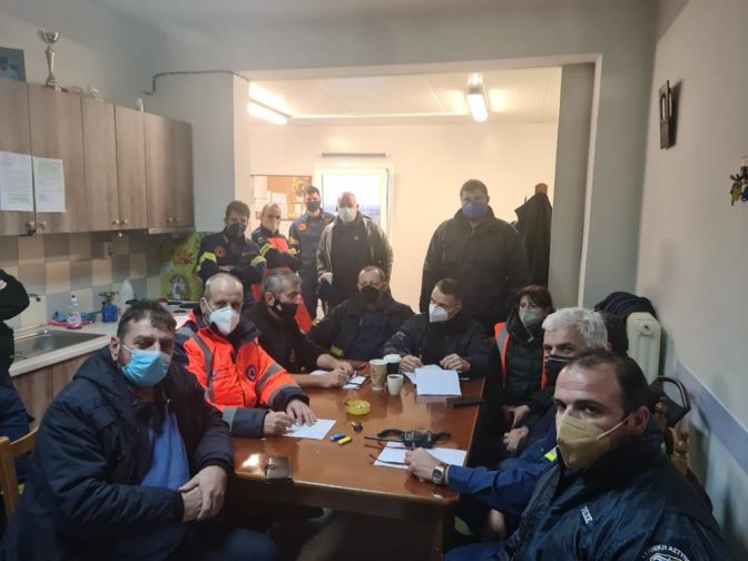 Ενισχύονται οι δυνάμεις στην περιοχή των Φαρσάλων για τη διαχείριση των επιπτώσεων του Διομήδη