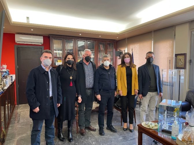 Στον Περιφερειάρχη Θεσσαλίας η αντιπρόεδρος της ΕΛΓΟ ΔΗΜΗΤΡΑ