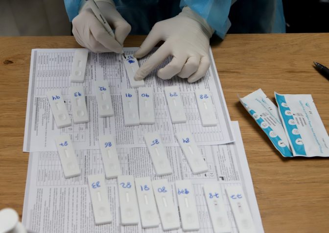 Αποτελέσματα μαζικής δειγματοληψίας (rapid tests) στη Θεσσαλία 25/02/2022