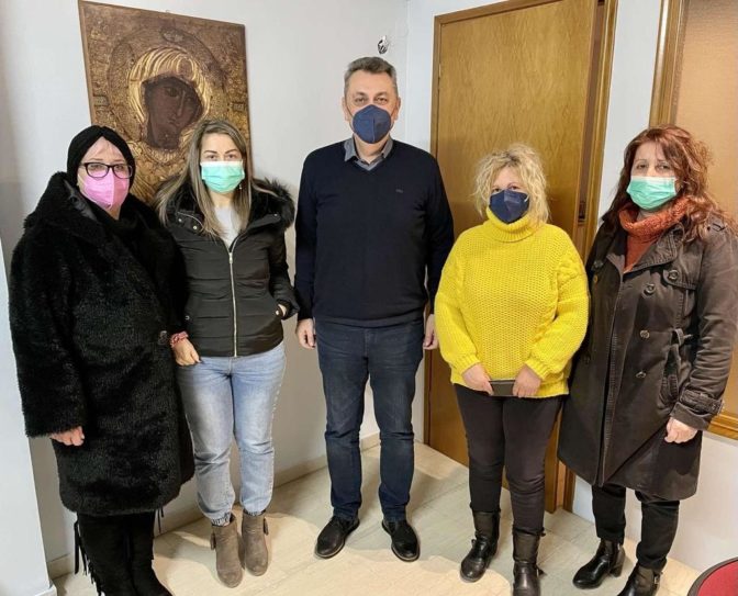 Με αντιπροσωπία του Συλλόγου Εργαζομένων Π.Α.Α.Π.Α.Κ συναντήθηκε ο Κωτσός