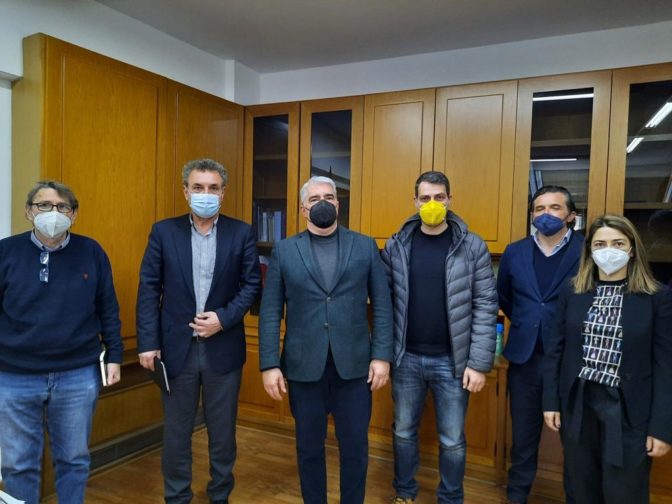 Συνάντηση ΥφΑΑΤ, Σίμου Κεδίκογλου με εκπροσώπους της Νέας Ομοσπονδίας Χοιροτροφικών Συλλόγων Ελλάδος