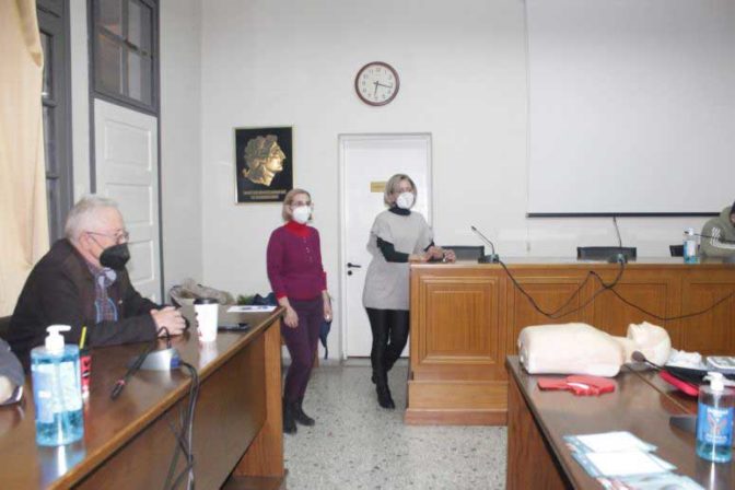 Εκπαίδευση Πρώτων Βοηθειών στο Δημαρχείο Πύλης
