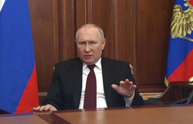 Ουκρανία: Αναγνωρίζει την ανεξαρτησία Ντονέτσκ και Λουγκάνσκ ο Πούτιν