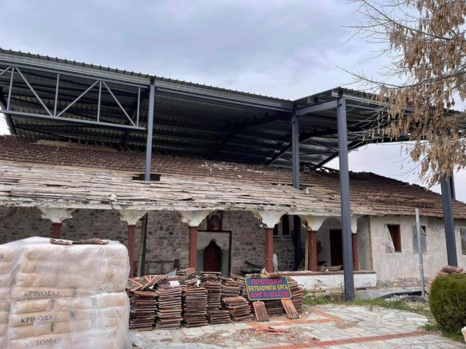 Εργασίες αναστήλωσης και ανάδειξης του ιστορικού Ιερού Ναού της Αγίας Παρασκευής Φλαμουλίου 
