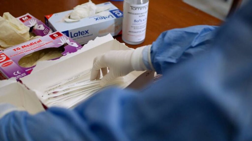 Τα rapid tests στη Θεσσαλία αύριο Τετάρτη 4/5