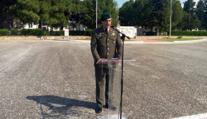 Παράδοση παραλαβή ΣΜΥ - Νέος Διοικητής ο Ταξίαρχος Τυλιγάδας