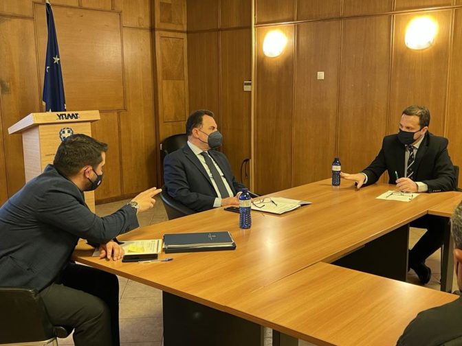 Στο Υπουργείο Αγροτικής Ανάπτυξης ο Λιούτας μαζί με κτηνοτρόφους του Νομού Τρικάλων