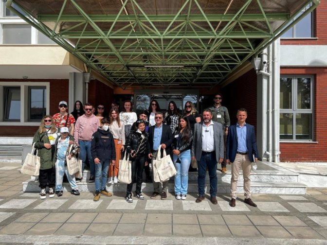 Στην Περιφέρεια Θεσσαλίας μαθητές του Erasmus+ «FUTURE IS IN US»