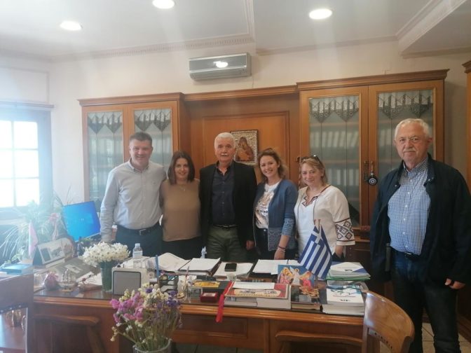 Επίσκεψη του νέου ΔΣ Συλλόγου Εργαζομένων Κέντρων Υγείας και Περιφερειακών Ιατρείων στο Δήμο Μετεώρων