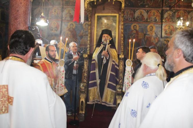 Μέγας Αρχιερατικός Εσπερινός στον Ιερό Ναό Αγίου Νικολάου Φήκης