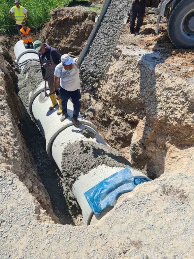 Έργα αντιπλημμυρικής προστασίας σε Βαμβακού και Σταυρό Φαρσάλων