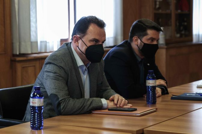 Συνάντηση του ΥπΑΑΤ, Γ. Γεωργαντά με αντιπροσωπεία του ΣΥΡΙΖΑ