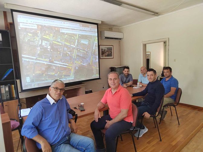 Συνάντηση με εκπροσώπους της Αστικής Ανάπτυξης ΑΕ για το Σχέδιο Ελεγχόμενης Στάθμευσης Δήμου Τρικκαίων