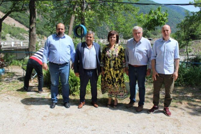 Ο Μαράβας βρέθηκε στην Ημερίδα «Βιώσιμη ανάπτυξη υδάτων Πίνδου, Υποδομές, Ανάπτυξη, Περιβάλλον»