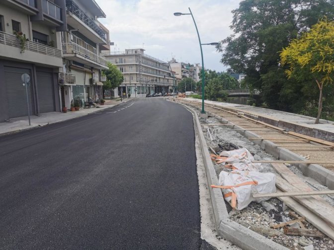Ανάπλαση Ληθαίου: Στην κυκλοφορία και πάλι το πρώτο τμήμα της οδού Οθωνος