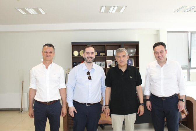 Με τον Πρόεδρο του ΟΚΑΝΑ συναντήθηκε ο Κώστας Αγοραστός