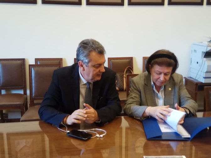 Συνάντηση Γ. Κωτσού με την Υπουργό Πολιτισμού και Αθλητισμού